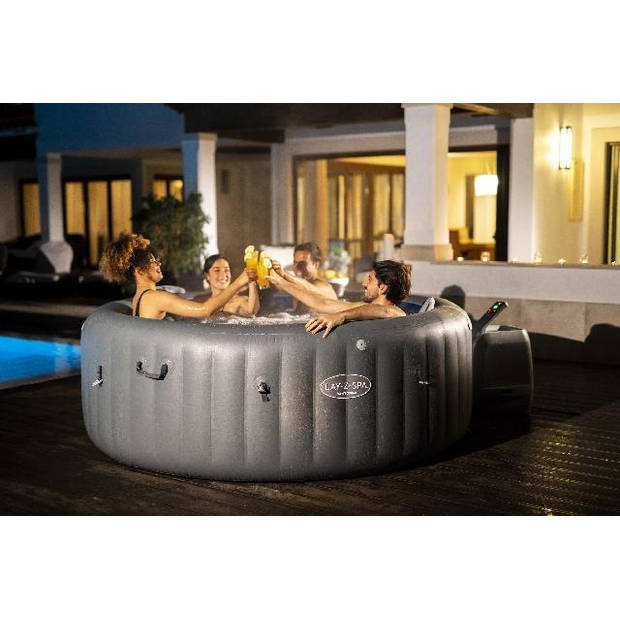 Lay-Z-Spa Santorini hydrojet pro - Max 7 pers - 10 hydrojets - 180 Airjets - 216cm - Whirlpool - C