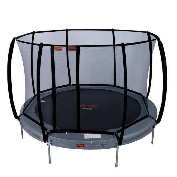 Avyna Avyna Trampoline InGround Ø365 met veiligheidsnet – Grijs NU MET GRATIS AFDEKHOES (AVGR-12-I-COMBI-BD)