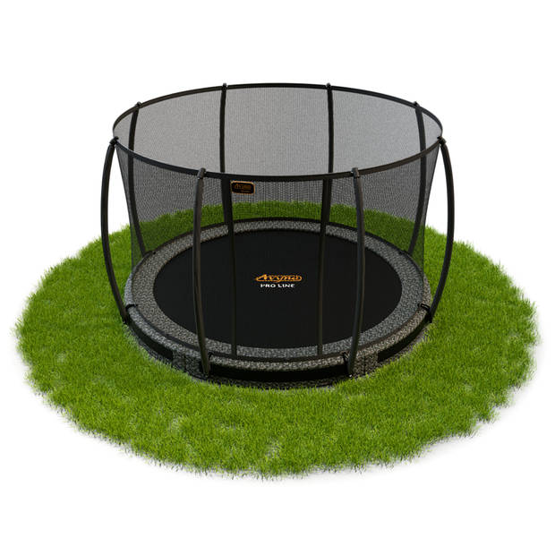 Avyna Trampoline Inground met Veligheidsnet Pro-Line - ø 430 cm (14ft) - Camouflage