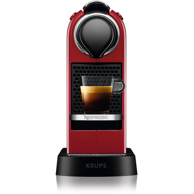 Nespresso Krups koffieapparaat CitiZ XN7415 (Rood)