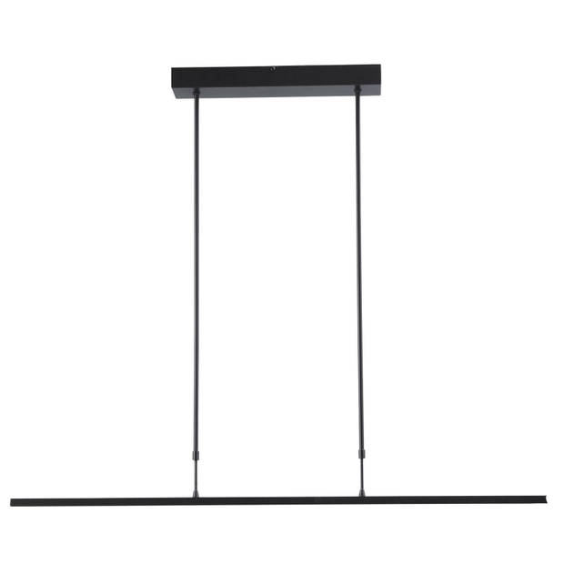 Masterlight Hanglamp Real 2 LED 100 cm zwart nikkel