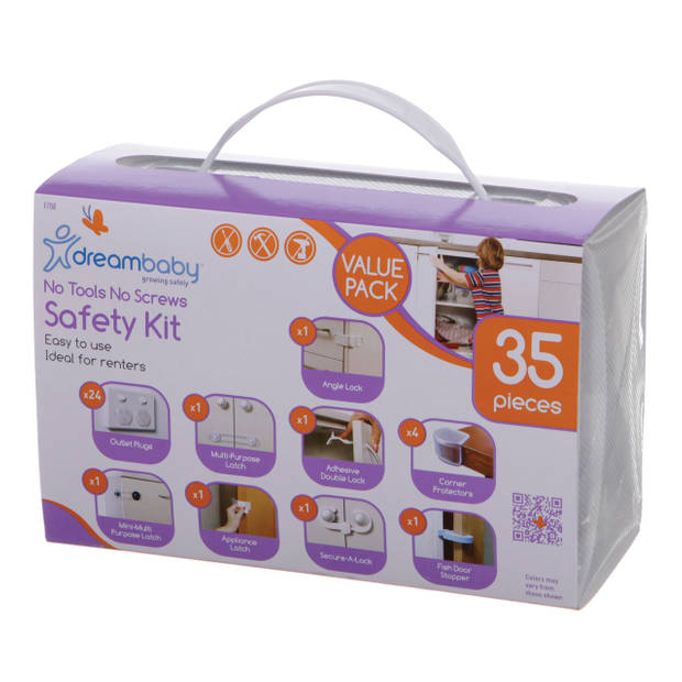 Dreambaby veiligheidskoffer voor een kindveilig huis (35-delig)
