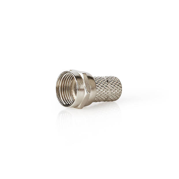 Nedis F-Connector - CSVC41906ME - Zilver