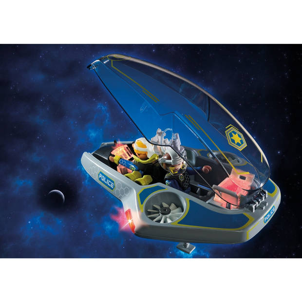 PLAYMOBIL Galaxy Police Galaxy politie glider - 70019