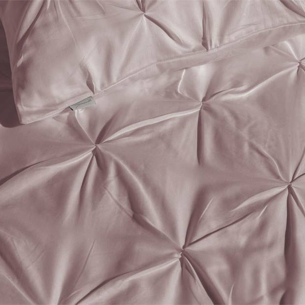 Geel dekbedovertrek Nova - Shady Roze - Lits-jumeaux 240x200/220 cm