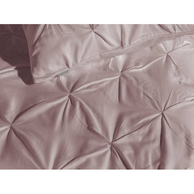 Geel dekbedovertrek Nova - Shady Roze - Lits-jumeaux 240x200/220 cm