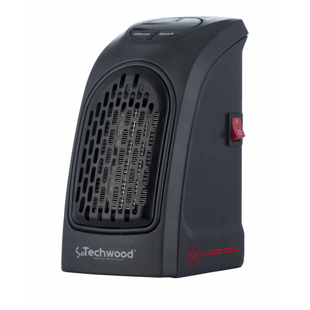 Techwood mini heater - draadloze verwarming voor in stopcontact