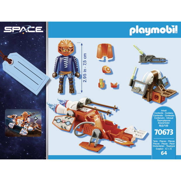 Playmobil Space Ruimtevaarder Gift set - 64-delig