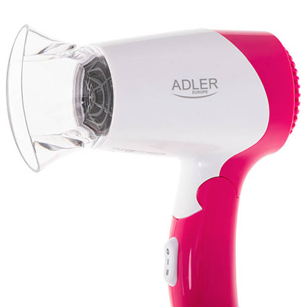 Adler AD2259 - Haardroger - 1200 Watt - wit rose