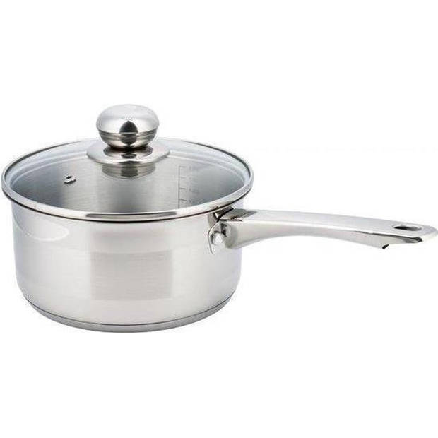 Top Choice - steelpan - rvs - alle warmtebronnen - 18 cm - 2,1 liter