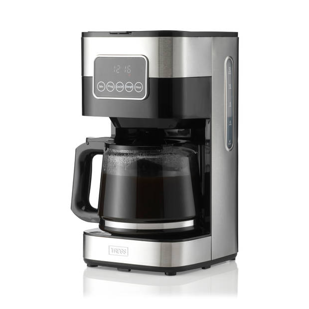 Filter koffiemachine - 1,5L - RVS Trebs RVS-Zwart