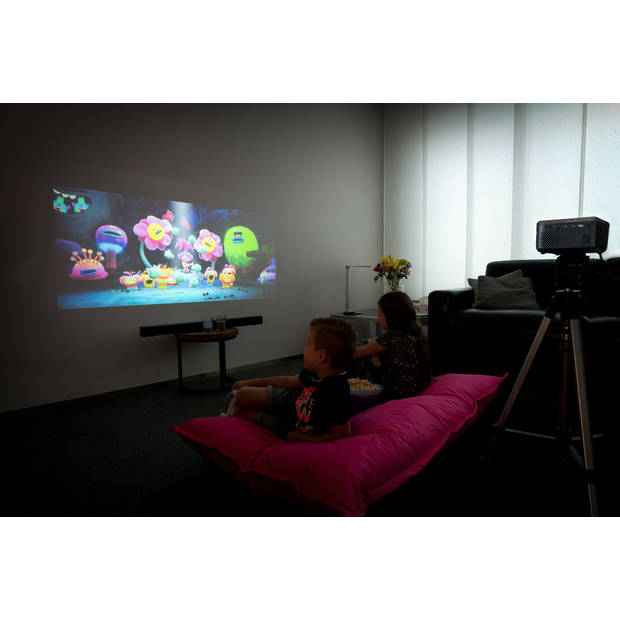 LCD projector met Bluetooth® Lenco Zwart-Antraciet