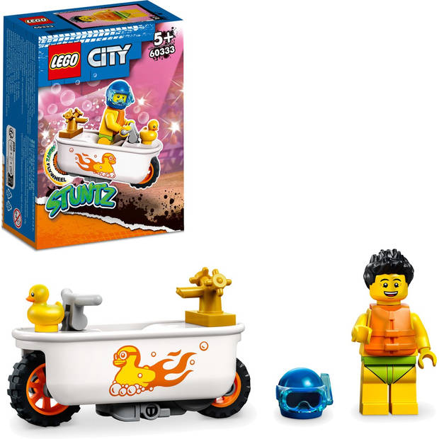 LEGO City 60333 Stuntz Badkuip stuntmotor