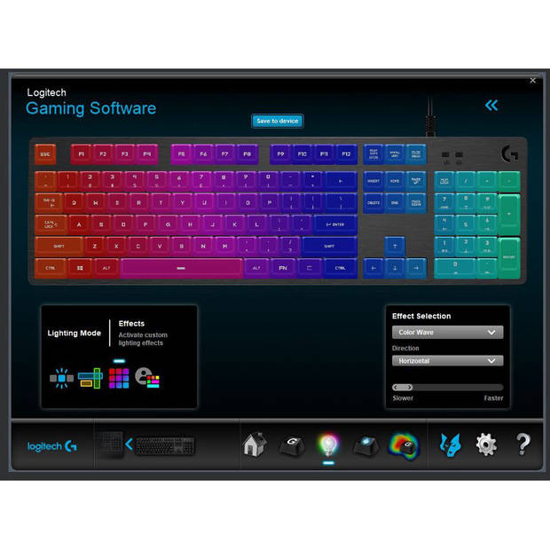 G513 CARBON RGB Linear Mechanical Gaming Keyboard