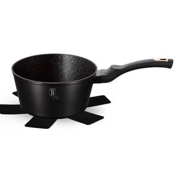 Berlinger Haus 1637 - Steelpan - sauspan - 16 cm - Black rose collection