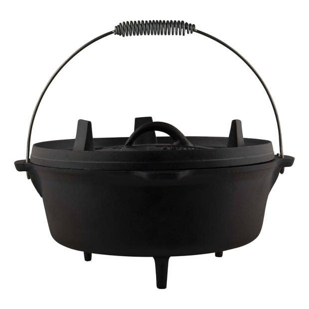 The Windmill Braadpan Dutch Oven 3,5 Liter Gietijzer 3-Delig