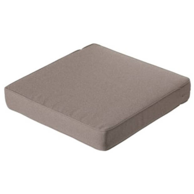 Madison loungekussen Manchester 73 x 73 x 10 cm dralon taupe