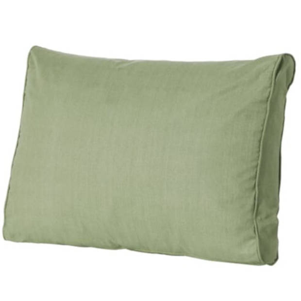 Madison loungekussen Basic 60 x 43 x 10 cm polykatoen groen