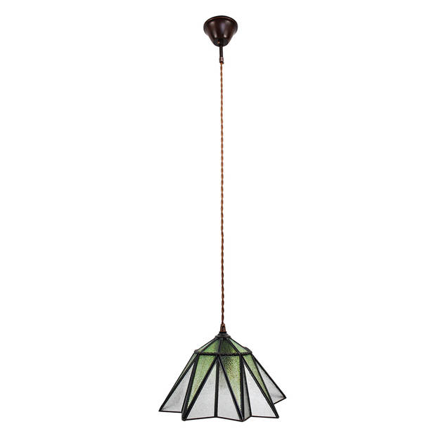Clayre & Eef Transparente Hanglamp Tiffany Ø 31*107 cm E27/max 1*40W 5LL-6222