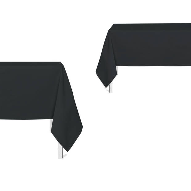 Today 150x250 / Fusain - Luxe tafelkleed - tafellaken- Polyester - Tafelzeil
