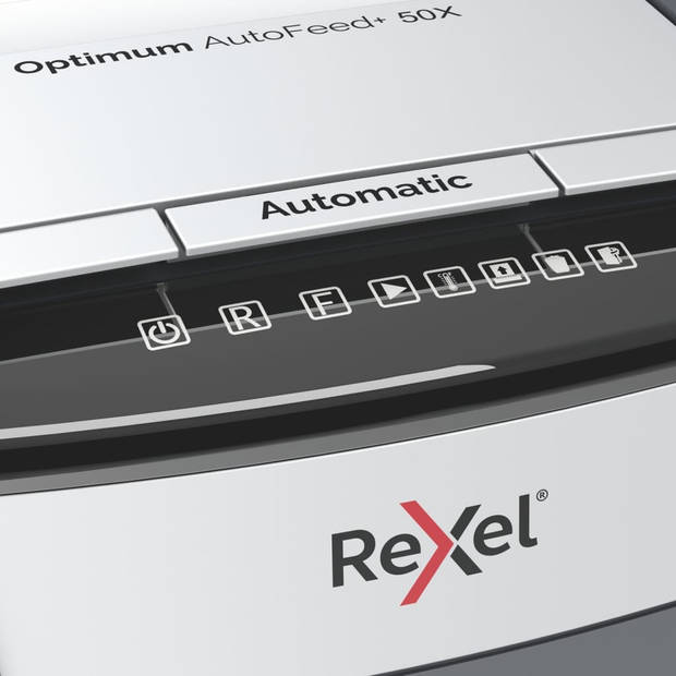 Rexel Papierversnipperaar Optimum Auto+ 50X