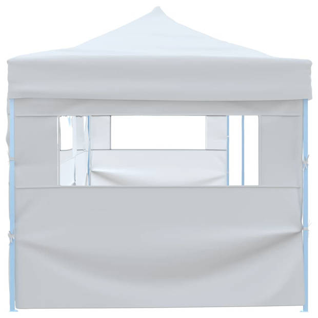 vidaXL Partytent pop-up met 5 zijwanden 3x9 m wit