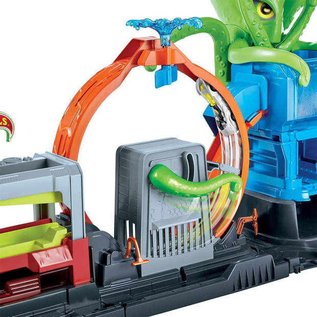 Hot Wheels Speelset Carwash City Ultimate Octo