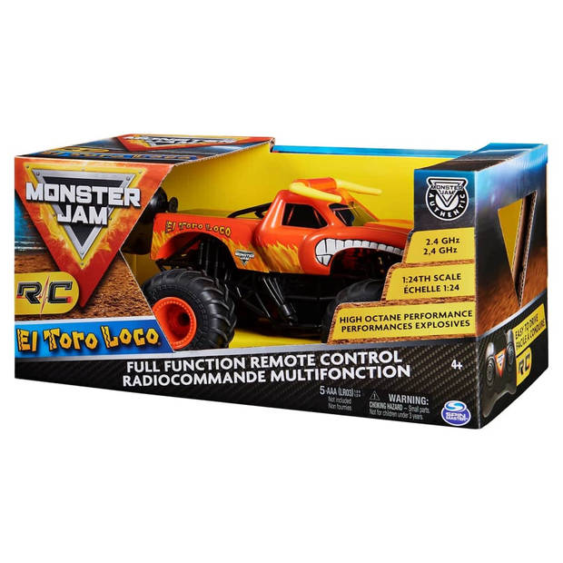 Monster Jam Speelgoedauto El Toro Loco radiografisch 1:24