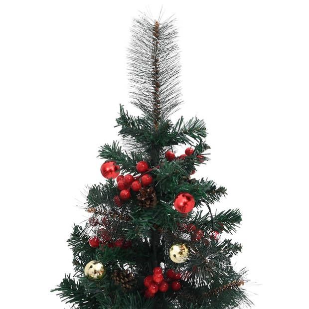 vidaXL Tuinkerstbomen 2 st 76 cm PVC