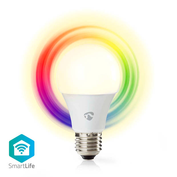 Nedis SmartLife Multicolour Lamp - WIFILRC10E27 - Wit