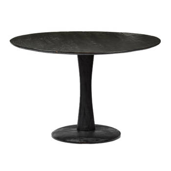 Brix - Zwarte Eetkamertafel Brix Vivian - 120cm - Moderne Eettafel van Mangohout