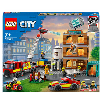 LEGO CITY Brandweerteam - 60321