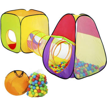 Bobbel Home Kindertent - speelhuis - speeltent - ballenbak 200 ballen - Copy