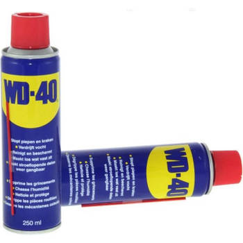 5x WD-40 Multispray van 250 ML, Inhoud 250ML