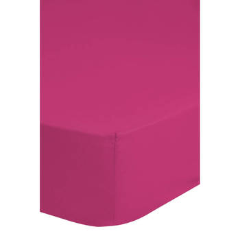 Goodmorning Jersey Hoeslaken Pink-Lits-jumeaux (180x220 cm)