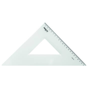 driehoek Aristo 30cm 45° GeoCollege