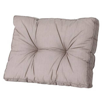 Madison rugkussen Florance Basic 43 x 60 cm polykatoen taupe