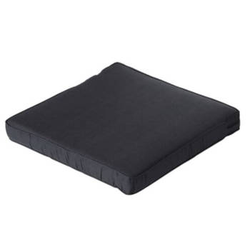 Madison loungekussen Basic 60 x 60 x 8 cm polykatoen zwart