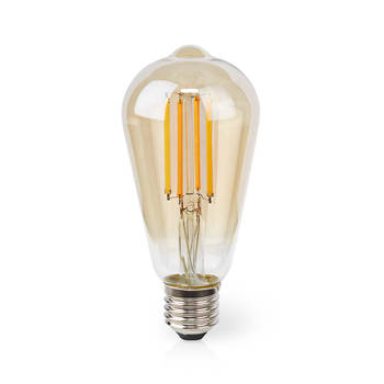 Nedis SmartLife LED Filamentlamp - WIFILRF10ST64 - Wit