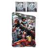 Marvel dekbedovertrek The Avengers 140 x 200 cm microfiber grijs