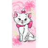 Disney Aristocats Strandlaken Marie Cat - 70 x 140 cm - Katoen