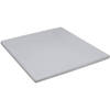 Cinderella Badstof Topper Hoeslaken Light Grey-140 x 200/210 cm