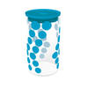 Zak!Designs - Dot Dot Voorraadpot 1,1 liter - Glas - Blauw