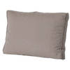 Madison loungekussen Rib 60 x 43 x 10 cm dralon taupe