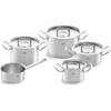 Fissler Original Profi Collection - 5 Delig - Steelpan - RVS deksels