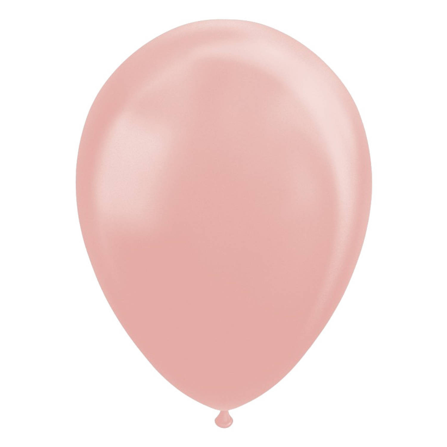 Wefiesta ballonnen 30 cm latex zachtroze 10 stuks
