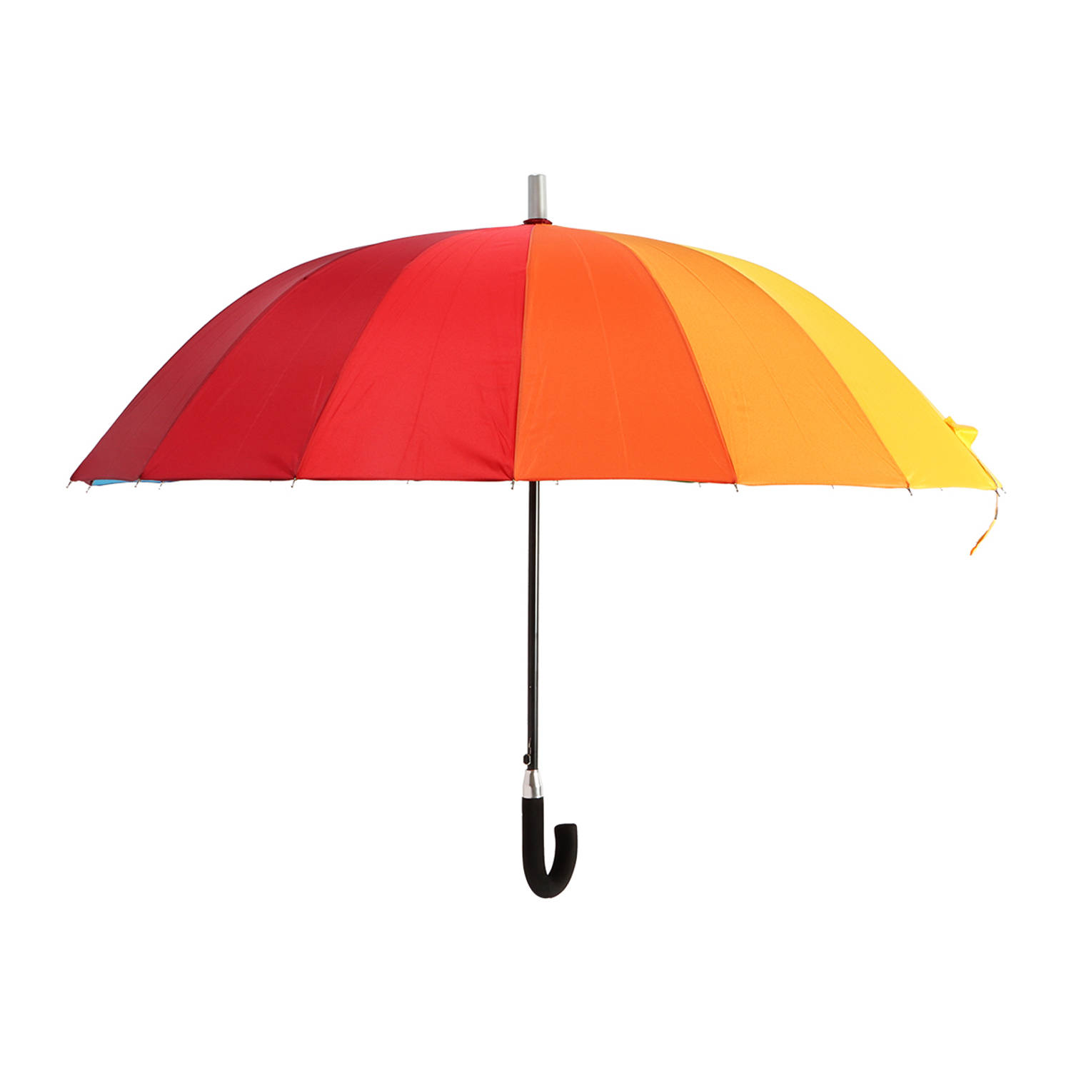 Biggdesign Moods Up Regenboog Paraplu - Windbestendig - Lichte Design - Voor Heren en Dames - Ø110 cm