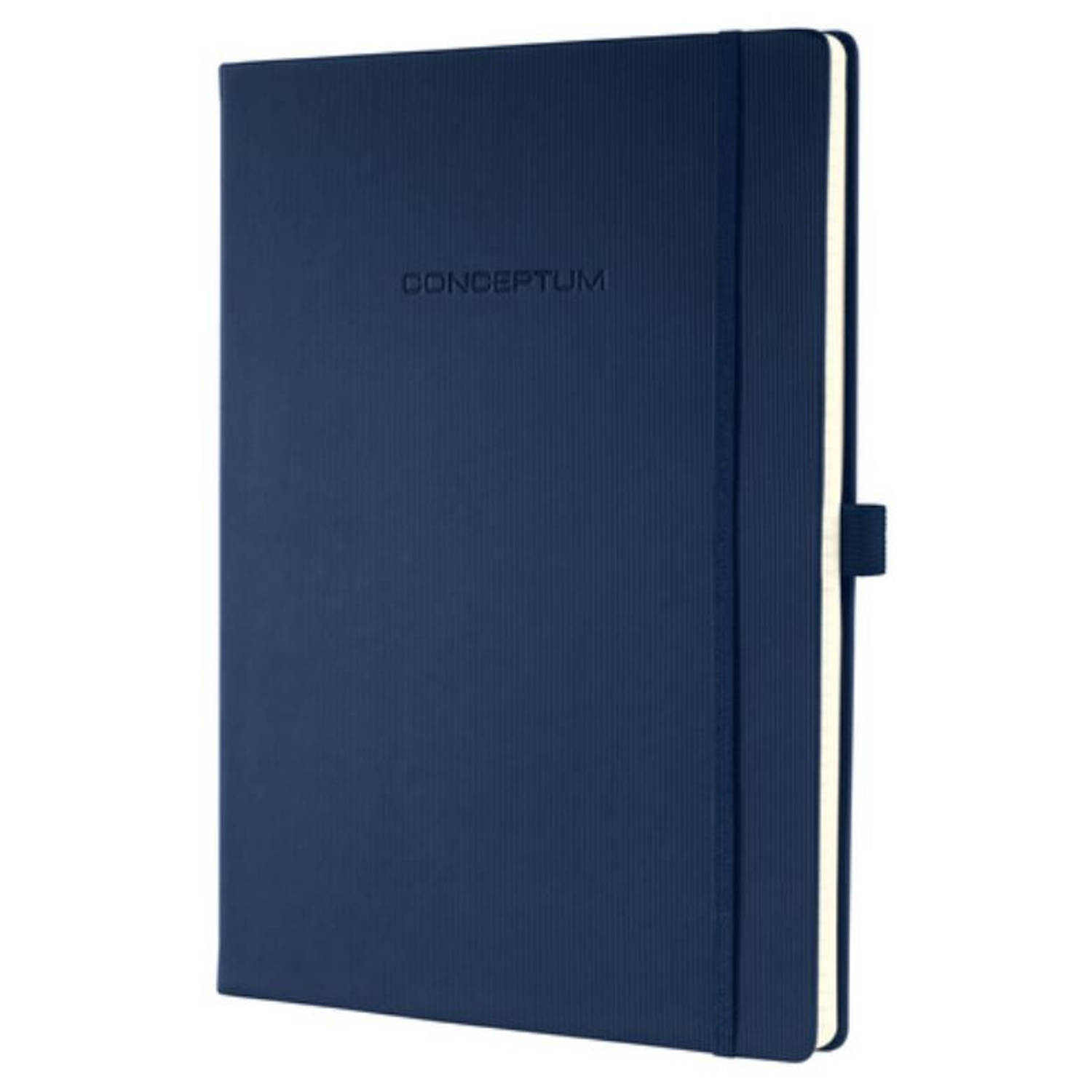 Sigel Notitieboek Conceptum Pure A4 Hardcover Gelinieerd Blauw