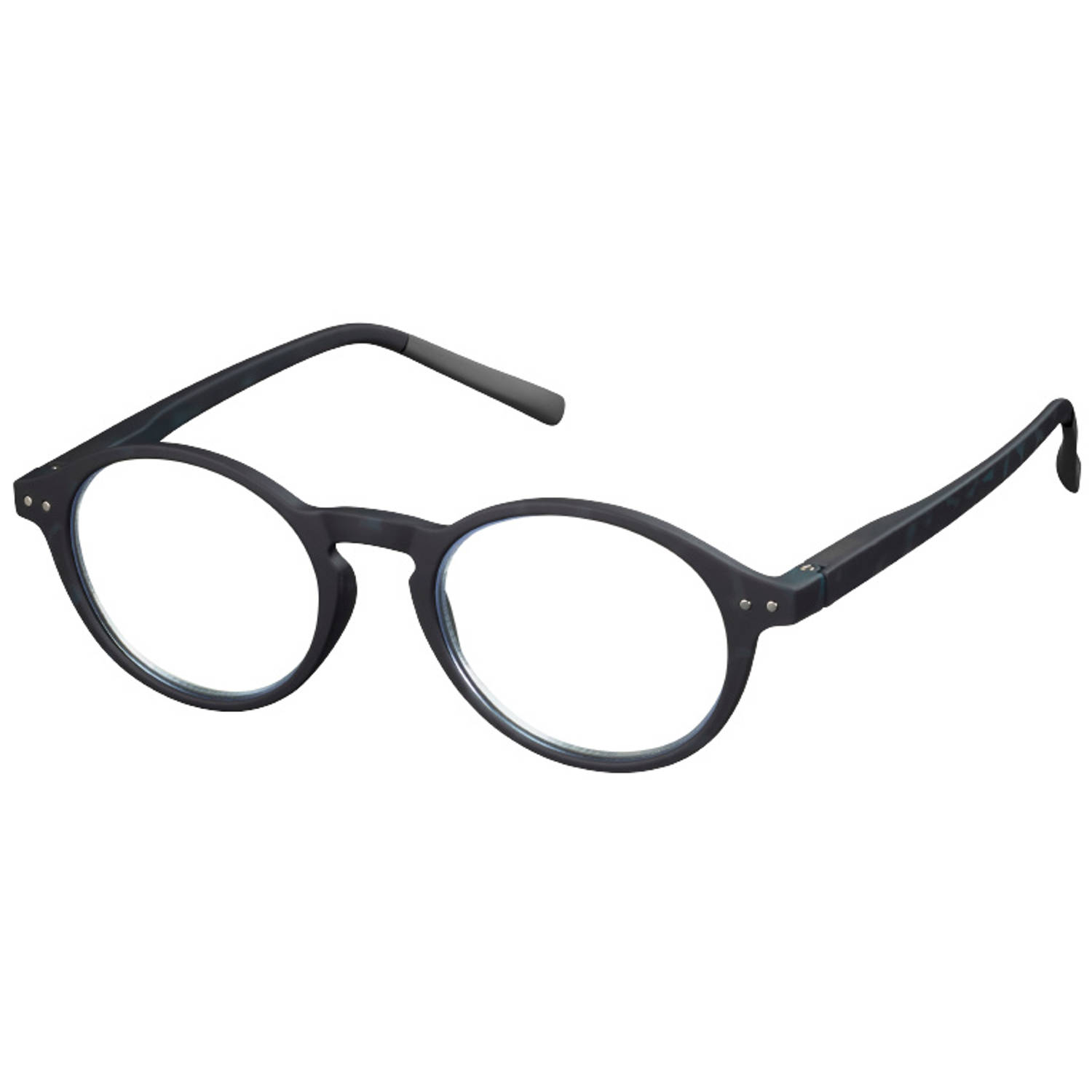 Solar Eyewear Leesbril Slr01 Unisex Acryl Zwart Sterkte +2,00