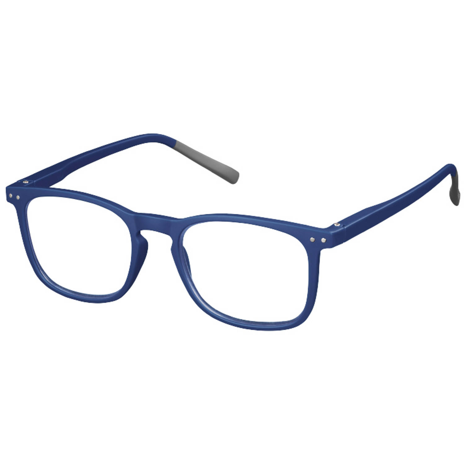 Solar Eyewear leesbril SLR02 unisex acryl donkerblauw sterkte +3,00